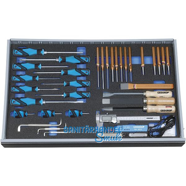 GEDORE Werkzeugsortiment 2005 CT4-2160-119 in 4/4 CT-Modul 36-teilig