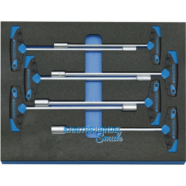 GEDORE Steckschl�ssel-Satz 2005 CT2-2133 T in 2/4 CT-Modul 7-tlg