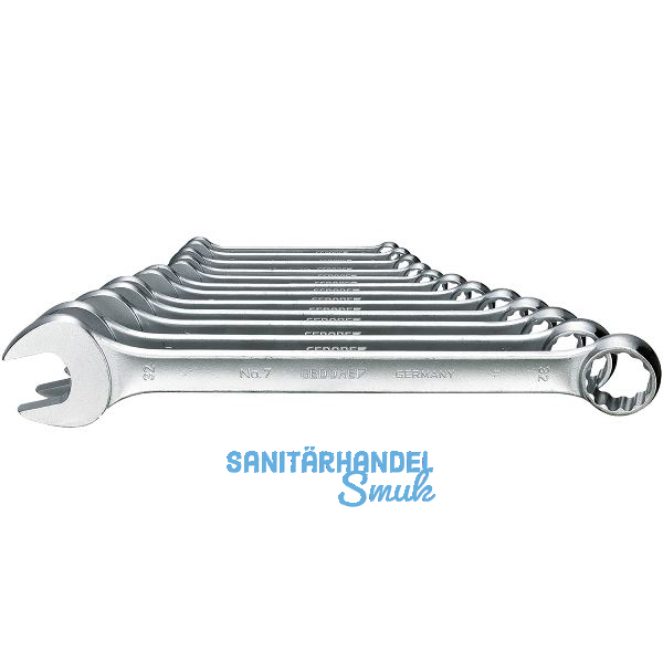 GEDORE Ringmaulschl�ssel-Satz 7/08 DIN3113A 10-24 mm 8-teilig