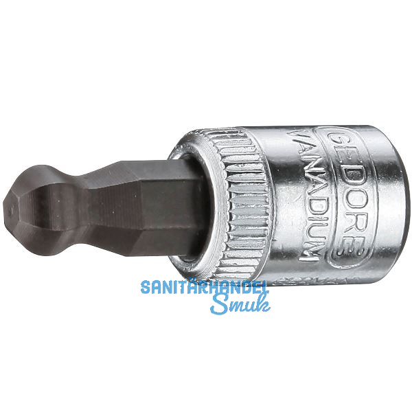 GEDORE Schraubendreher-Einsatz IN20K DIN3120 1/4"vierkant 5.0 mm sechskant