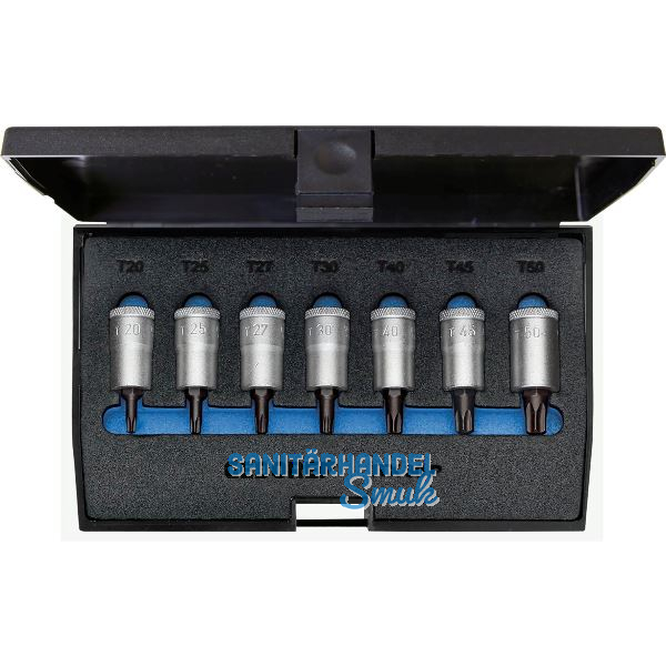 GEDORE Schraubendreher-Einsatz-Satz ITX30PM Innentorx� 3/8"vierkant 7-teilig