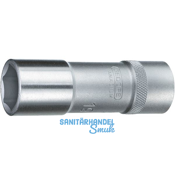 GEDORE Steckschl�ssel-Einsatz lang 19L DIN3124 1/2"vierkant 11.0 mm sechskant
