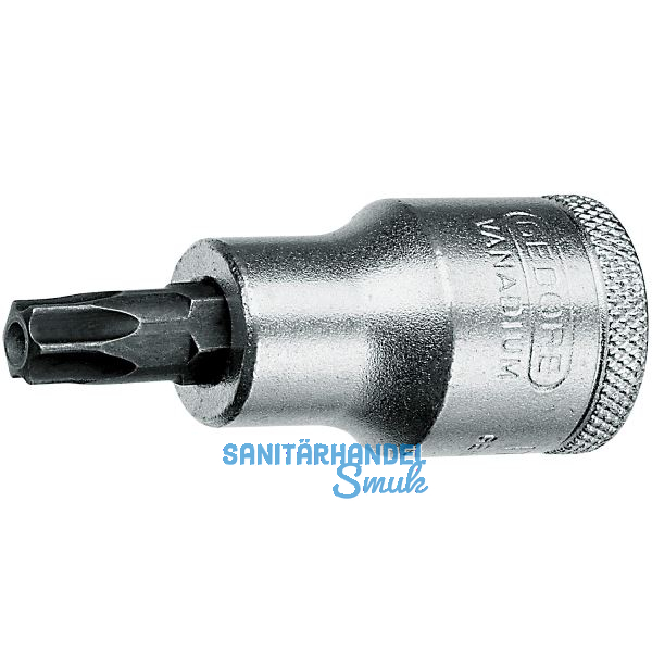 GEDORE Schraubendreher-Einsatz ITX19B DIN3120 1/2"vierkant TX27