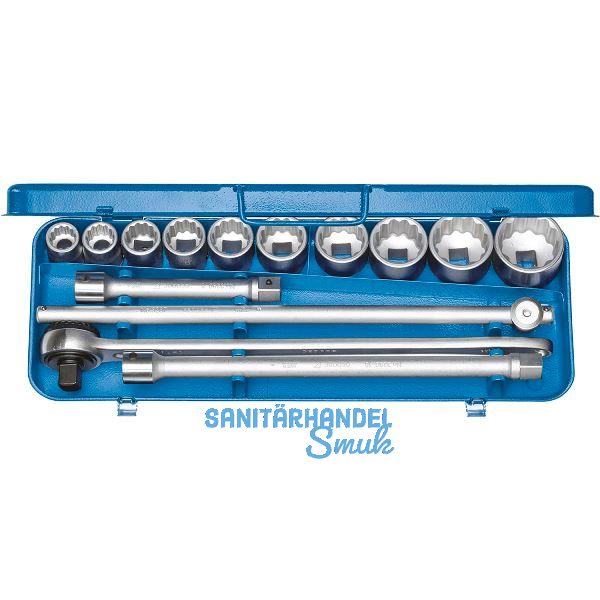 GEDORE Steckschl�ssel-Satz Zoll D32EAU-2 3/4"vierkant mit Umschaltknarre 14-tlg.