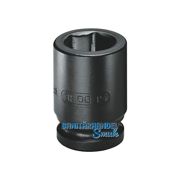 GEDORE Kraftsteckschl�ssel Zoll K 19 (AF) DIN3121 1/2"vierkant 1.1/4" sechskant