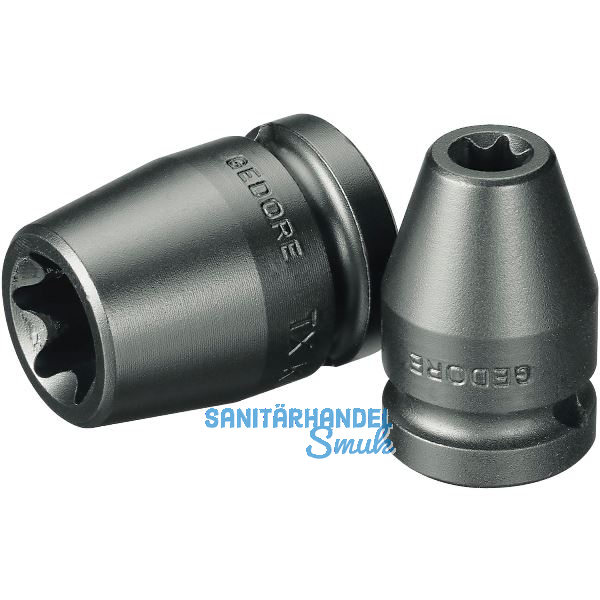 GEDORE Kraftsteckschl�ssel TX K 19 1/2"vierkant Aussentorx� E20