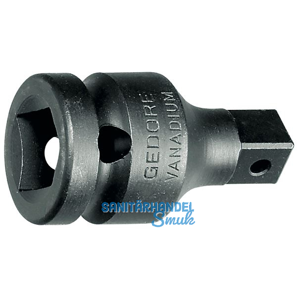 GEDORE Reduzierst�ck KB 1930 f�r Kraftsteckschl�ssel 1/2"auf 3/8"vierkant