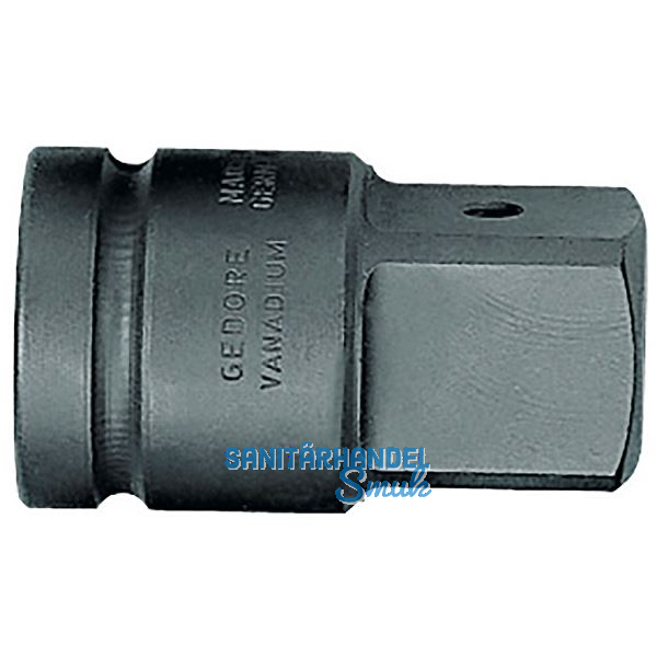 GEDORE Vergr��erung KB 2137 f�r Kraftsteckschl�sse 1" auf 1.1/2"vierkant