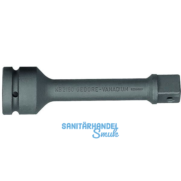 GEDORE Verl�ngerung KB 2190-16 f�r Kraftsteckschl�ssel 1"vierkant L�nge 405 mm