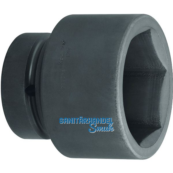 GEDORE Kraftsteckschl�ssel K64 DIN3129 2.1/2"vierkant 80 mm sechskant