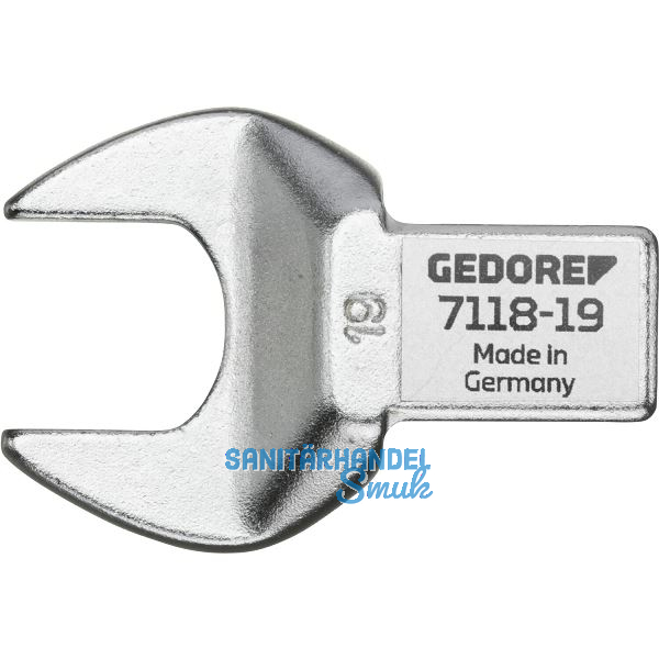 GEDORE Einsteckmaulschl�ssel 7118-36 Aufnahme 14 x 18 vierkant 36 mm