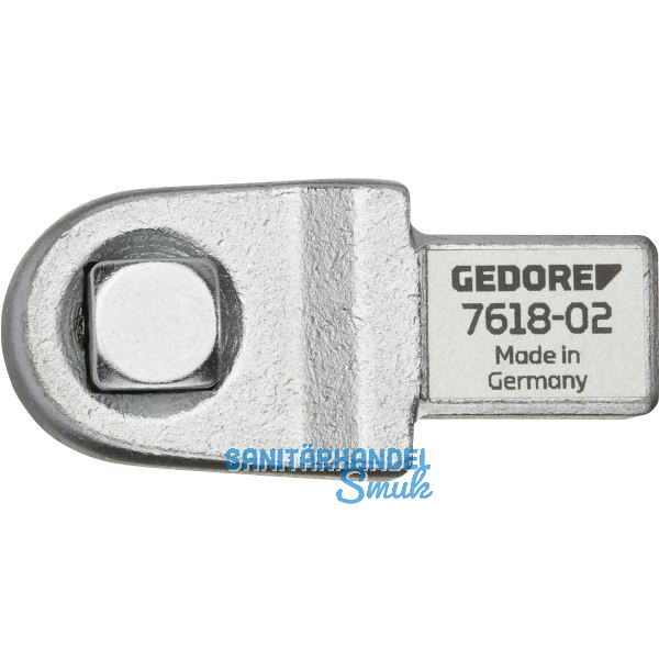 GEDORE Einsteckvierkant 7618-04 3/4" vierkant Aufnahme 14 x 18 mm