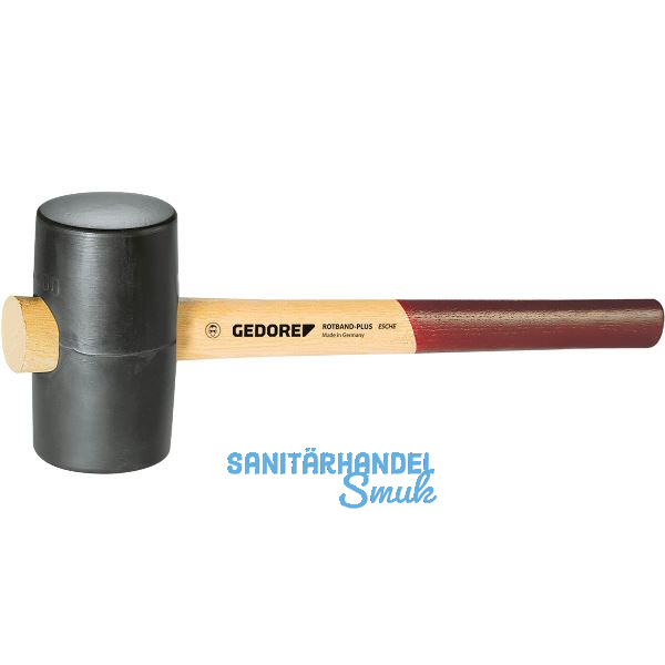 GEDORE Gummihammer weich 227 E Kopfdurchmesser 90 mm mit Eschenstiel
