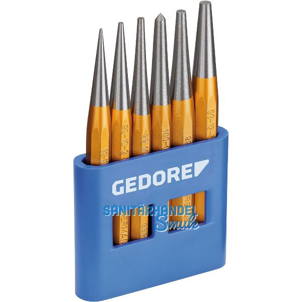 GEDORE Durchtreiber-Satz 113D achtkant 6-teilig in Metallkassette