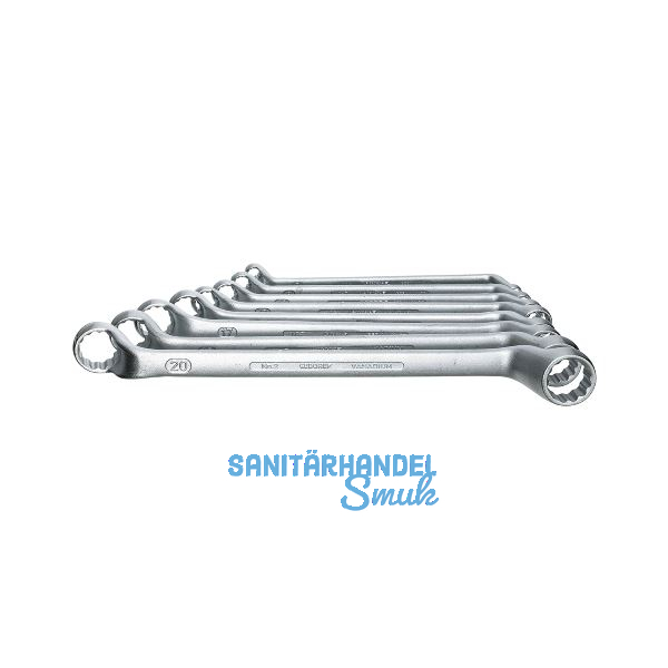 GEDORE Doppelringsschl�ssel-Satz 2/ 8 DIN838 6-22 mm tief gekr�pft 8-teilig