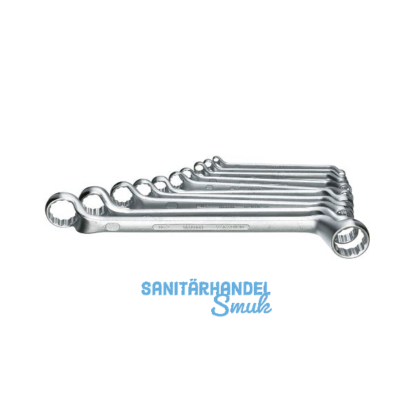 GEDORE Doppelringsschl�ssel-Satz 2/10 DIN838 6-27 mm tief gekr�pft 10-teilig