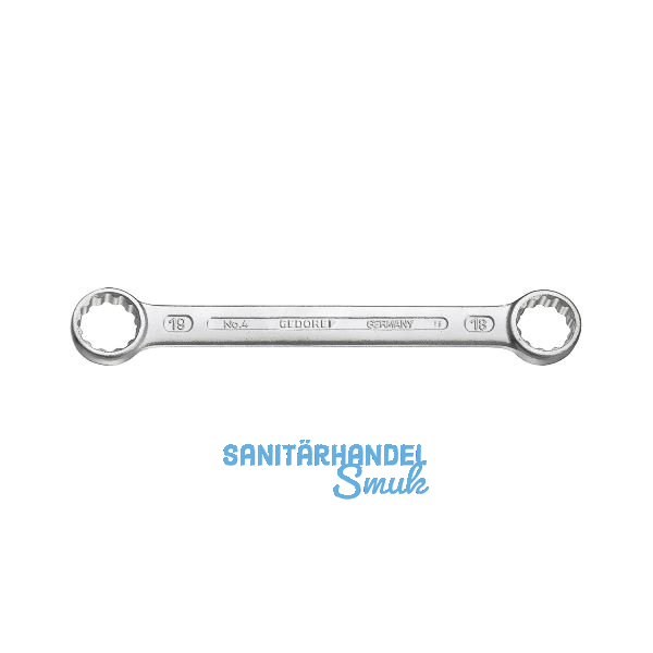 GEDORE Doppelringschl�ssel 4 DIN837B 24 x 26 mm