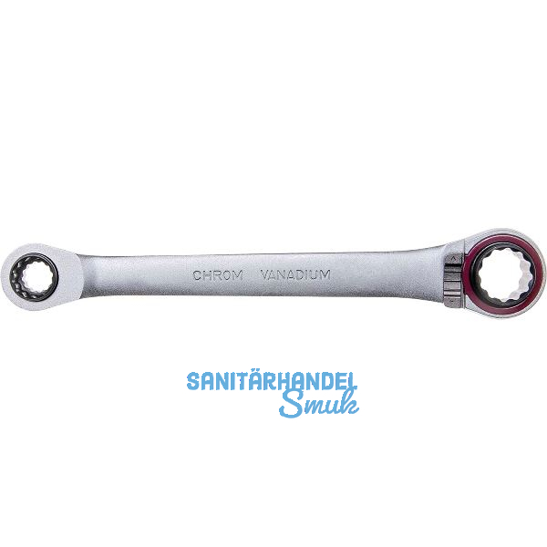 WGB Doppel-Ringratschenschl�ssel 4in1 SW 10 x 13 mm, 17 x 19 mm