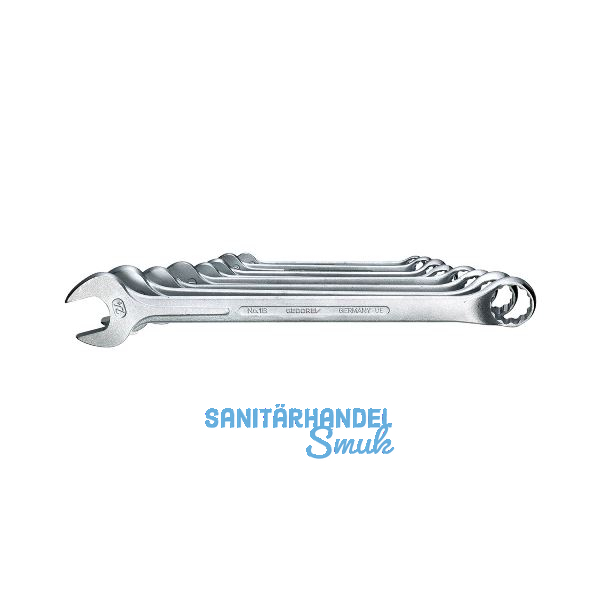 GEDORE Ringmaulschl�ssel-Satz 1B/ 08 DIN3113B 10-24 mm 8-teilig