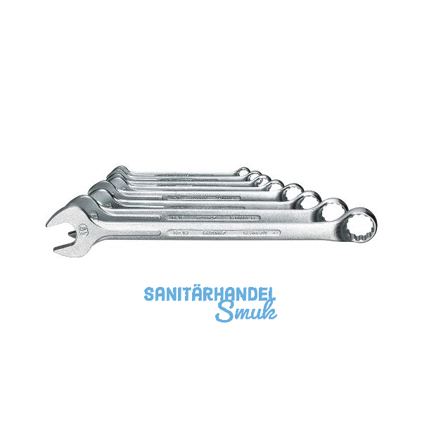 GEDORE Ringmaulschl�ssel-Satz 1B/ 080 DIN3113B 8-19 mm 8-teilig
