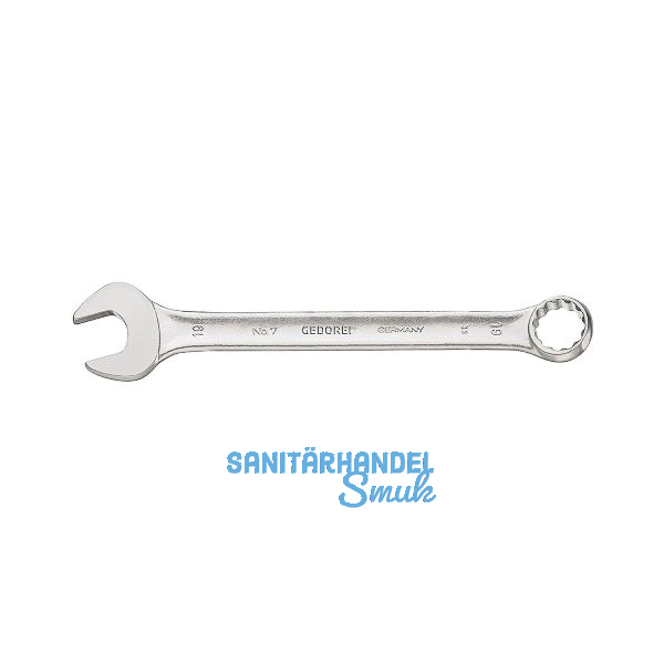 GEDORE Ringmaulschl�ssel 7 DIN3113A 21 mm Ringseite 15� gekr�pft
