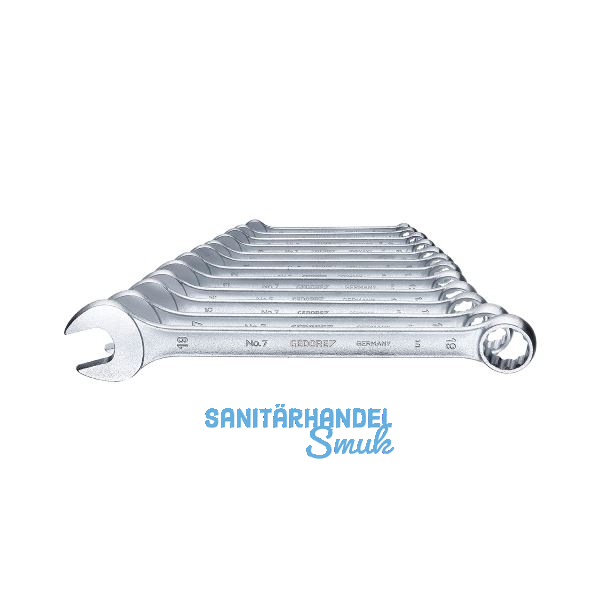 GEDORE Ringmaulschl�ssel-Satz 7/0112 DIN3113A 6-19 mm 12-teilig
