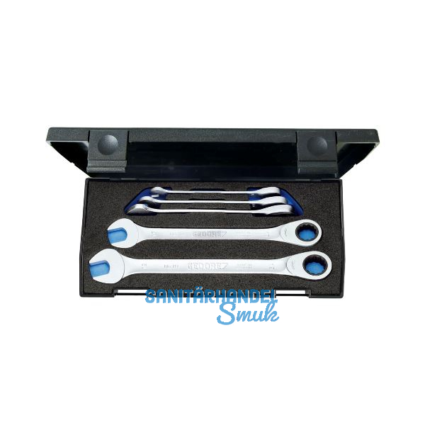 GEDORE Maulschl�ssel-Satz mit Ringratsche 7R 8-19 mm 5-teilig