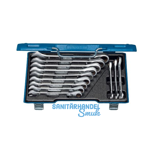 GEDORE Maulschl�ssel-Satz mit Ringratsche 7R 8-19 mm 12-teilig