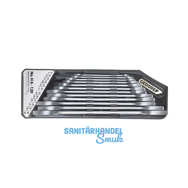 GEDORE Doppelmaulschl�ssel-Satz DIN3110 H6/120 6-32 mm 12-teilig
