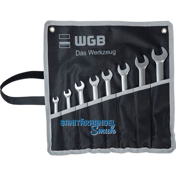 WGB Maulschl�ssel-Satz mit Ringratsche gekr�pft No. 9235 RT/5 5-teilig