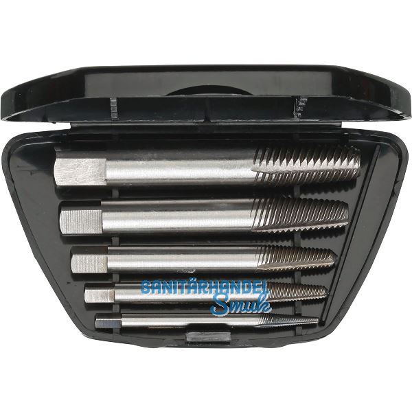 GEDORE Schraubenausdreher-Satz 8551S-005 Gr.1 -5 in Kunststoffbox 5-teilig