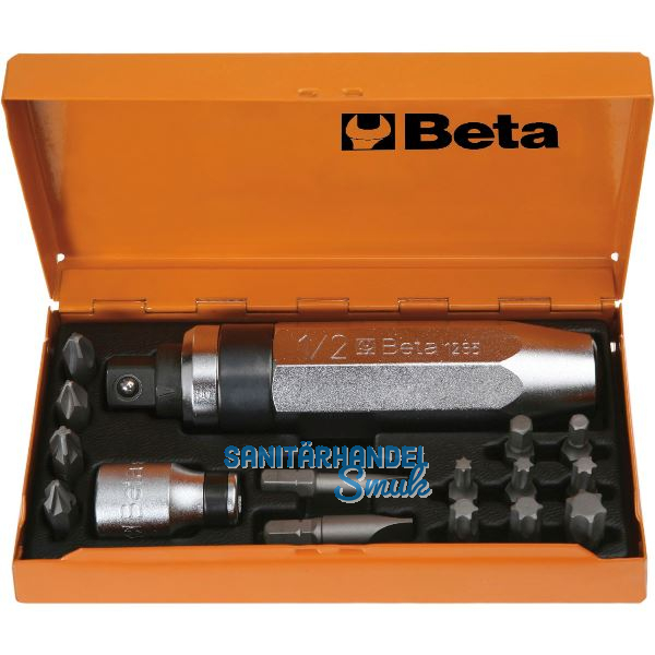 BETA Hand-Schlagschraubendrehersatz 1295/C14 1/2"