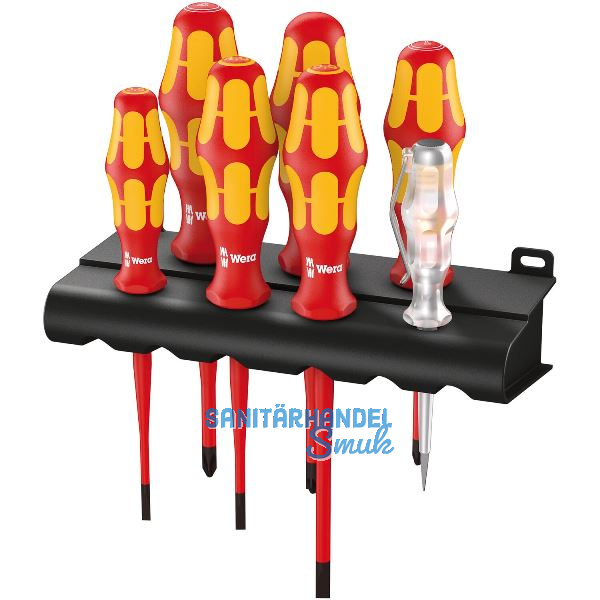 WERA Schraubendreher-Satz VDE Kraftform Plus Serie 160 7-teilig