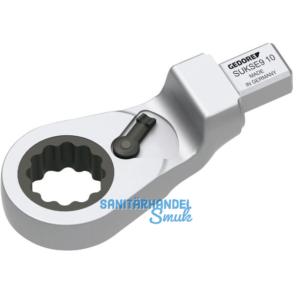 GEDORE Einsteck-Ringratschenschl�ssel SUKSE9 10 Aufnahme 9 x 12 vierkant 10 mm