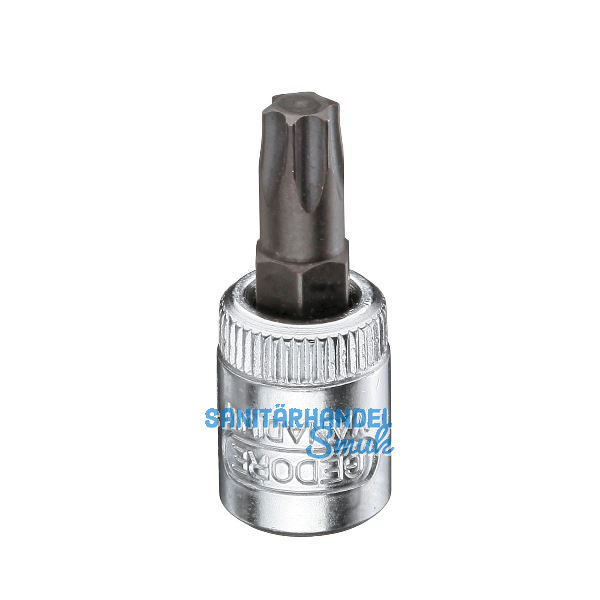 GEDORE Schraubendreher-Einsatz ITX20 DIN3120 1/4"vierkant TX25