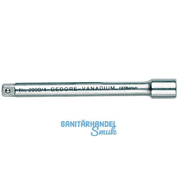 GEDORE Verl�ngerung 2090- 4 DIN3123 1/4"vierkant L�nge 4"