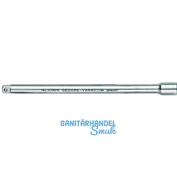 GEDORE Verl�ngerung 2090- 6 DIN3123 1/4"vierkant L�nge 6"