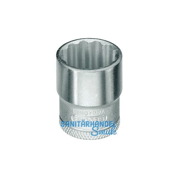 GEDORE Steckschl�ssel-Einsatz D30 DIN3124 3/8"vierkant 19.0 mm zw�lfkant