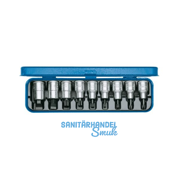 GEDORE Schraubendreher-Einsatz-Satz INX19PM 1/2"vierkant 9-teilig