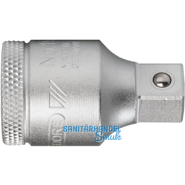 GEDORE Reduzierst�ck 1930 DIN3123 1/2"vierkant 1/2"auf 3/8"