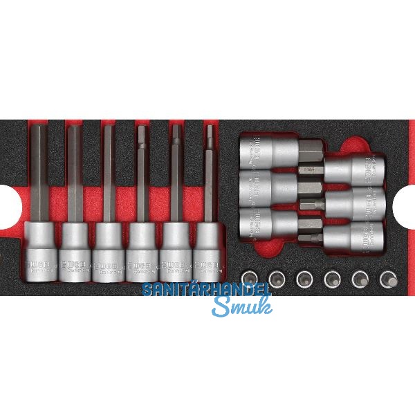 WGB Moflex Modul S Steckschl�ssel-Garnitur 6200 18-teilig