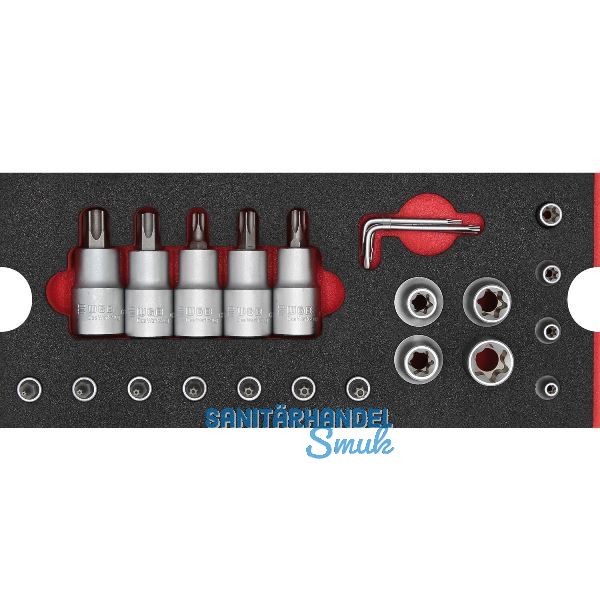 WGB Moflex Modul S Steckschl�ssel-Garnitur TX 6320 23-teilig