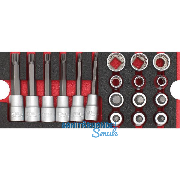 WGB Moflex Modul S Steckschl�ssel-Garnitur 6210 18-teilig