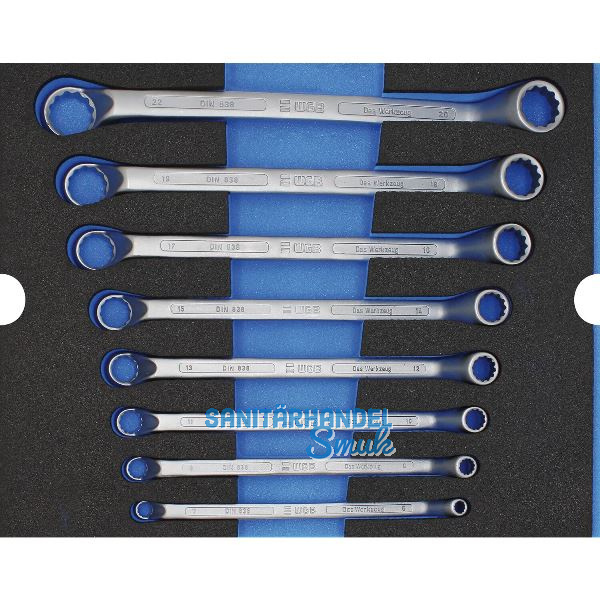 WGB Moflex Modul L Doppelringschl�ssel 6080 8-teilig