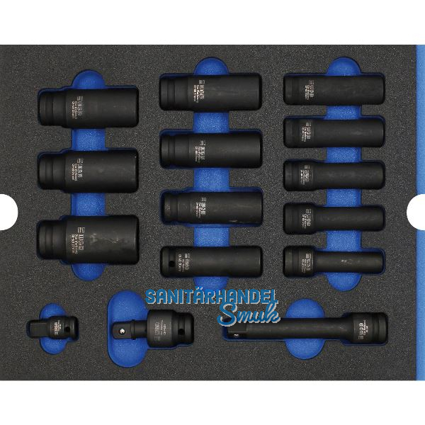 WGB Moflex Modul L Kraft-Eins�tze, 6-kant, lange Ausf�hrung 6230 15-teilig