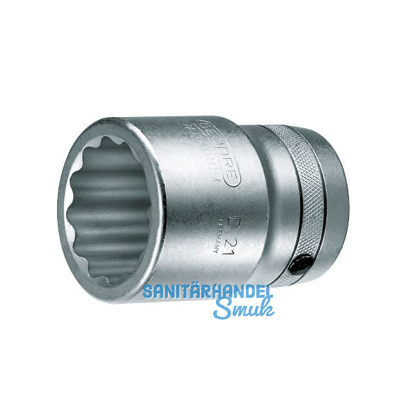 GEDORE Steckschl�ssel-Einsatz D21 DIN3124 1"vierkant 46.0 mm zw�lfkant