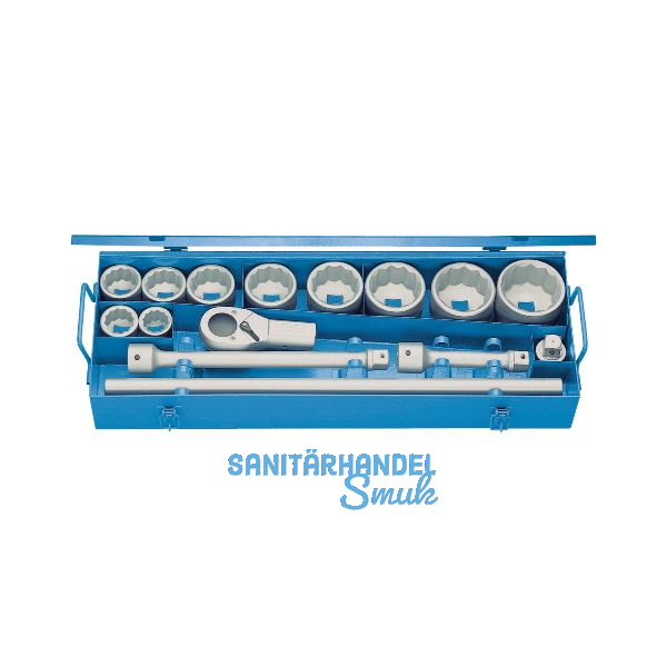 GEDORE Steckschl�ssel-Satz D21EMU-10 1"vierkant mit Umschaltknarre 15-teilig