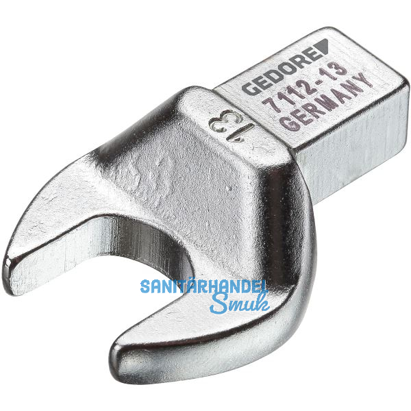 GEDORE Einsteckmaulschl�ssel 7112-15 Aufnahme 9 x 12 vierkant 15 mm