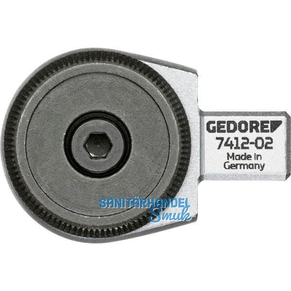 GEDORE Einsteckumschaltknarre 7412-02 1/2"vierkant Aufnahme 9 x 12 mm vierkant