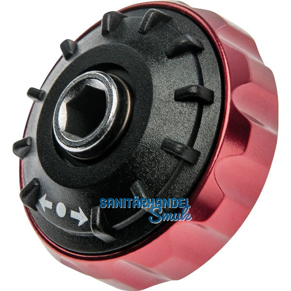 WGB Fingerknarre 1/4" vierkant